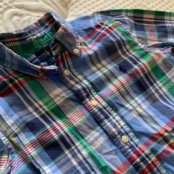 Kids polo shirts Lacoste and Ralph Lauren Size 4-5 - Picture 1 of 7